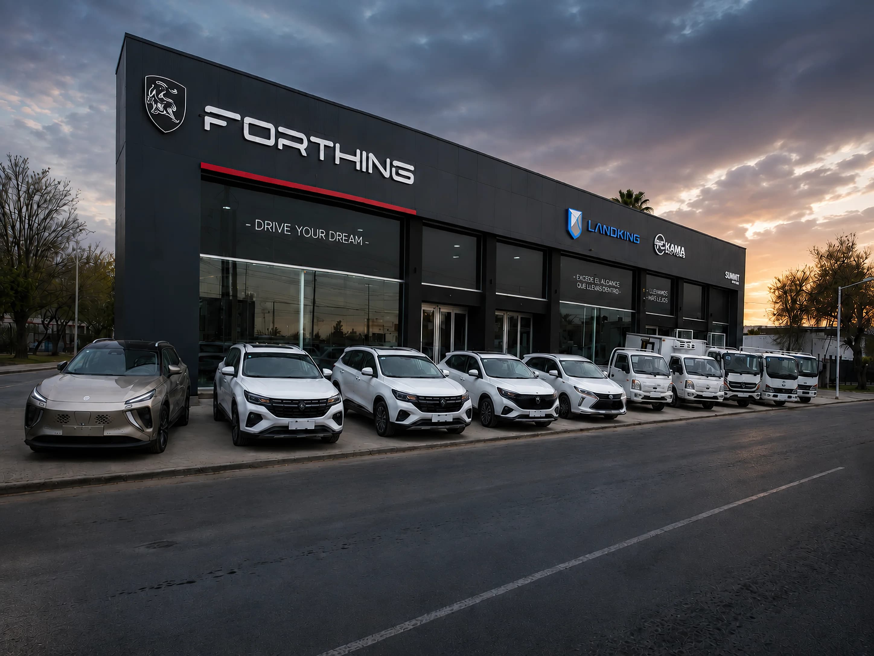 Fachada de Summit Motors en Av. Carranza 182, Villa Nueva, Córdoba