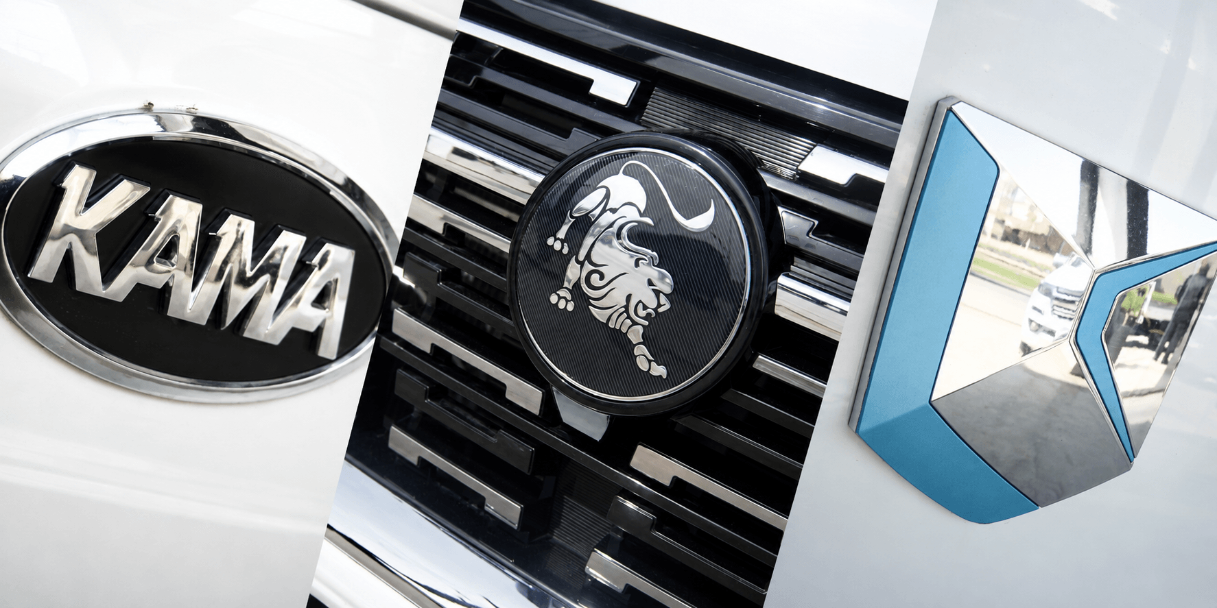 Emblemas de KAMA, LANDKING y FORTHING